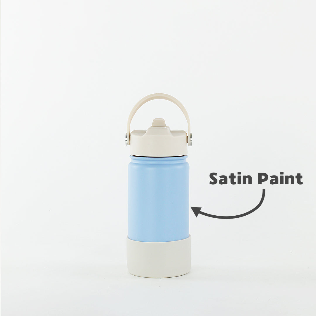 Water Bottle 400ml - Powder Blue SATIN PAINT