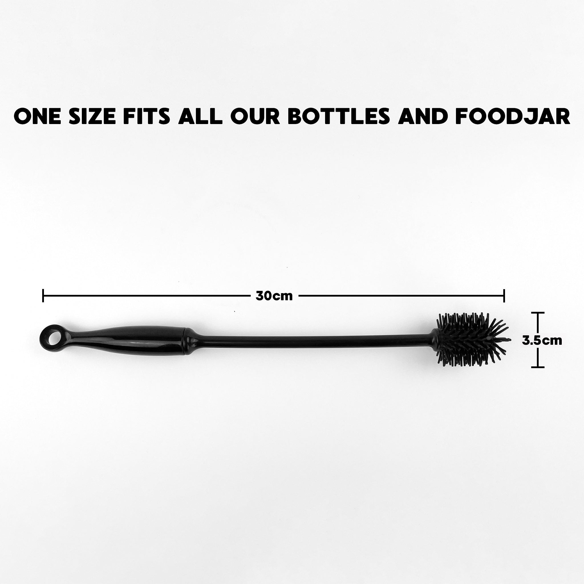 Silicone Bottle Cleaning Brush - 30cm