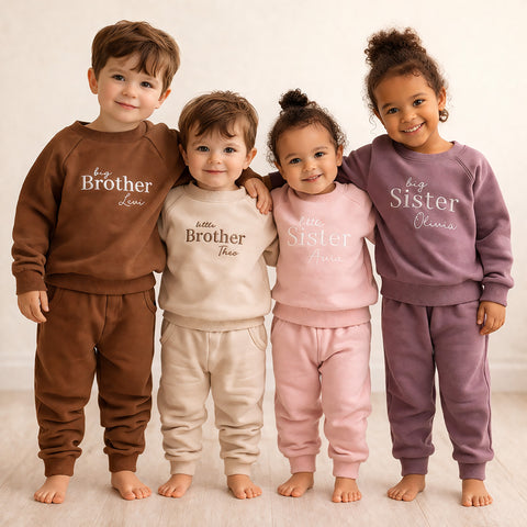 Personalised Siblings Trackuit for Brothers and Sisters