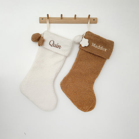 Personalised Embroidered Christmas Stocking