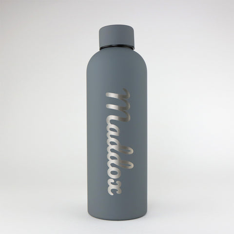 Chubby Bottle - 500ml - Steel Grey
