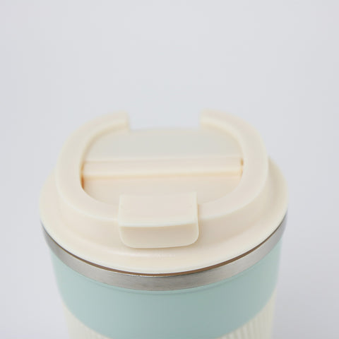 Classic Travel Mug 380ml - Sage/Cream