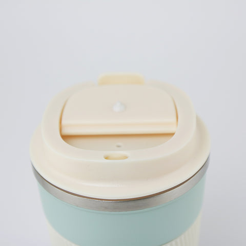 Classic Travel Mug 380ml - Sage/Cream