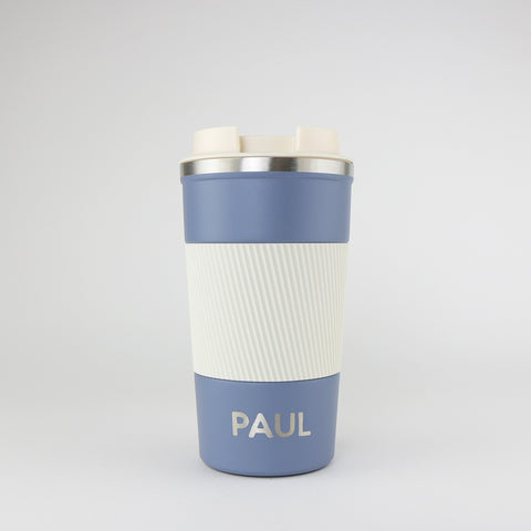Classic Travel Mug 510ml - Whale Blue/Cream