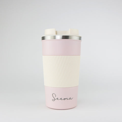 Classic Travel Mug 510ml - Dusty Pink/Cream