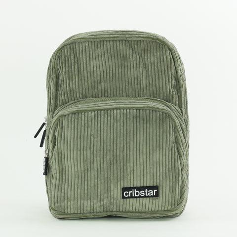 Corduroy Kids Backpack - Khaki