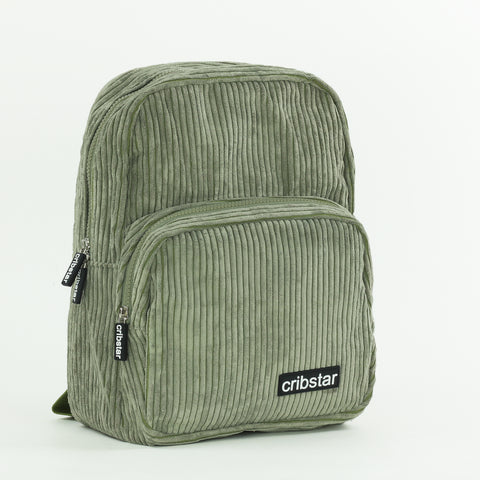 Corduroy Kids Backpack - Khaki