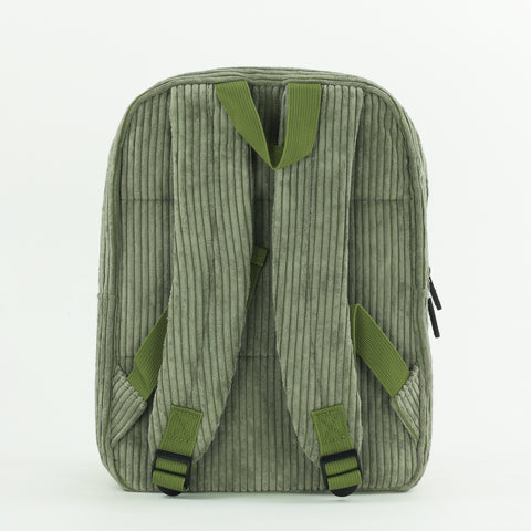 Corduroy Kids Backpack - Khaki