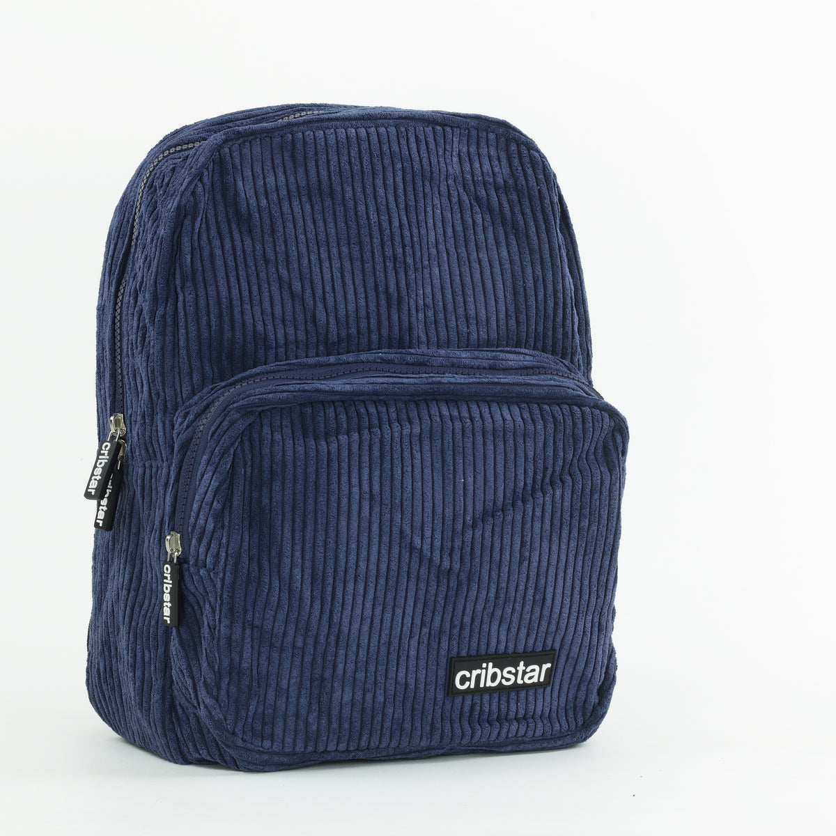 Corduroy Kids Backpack - Navy Blue