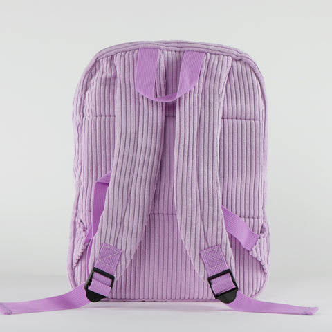 Corduroy Kids Backpack - Lilac