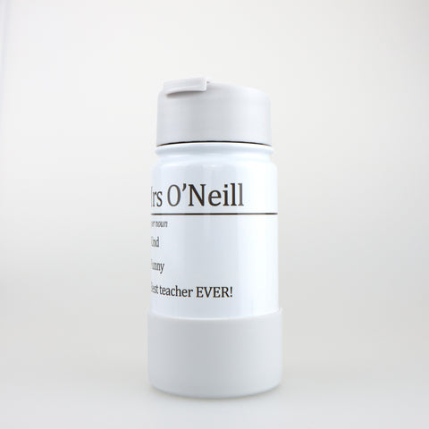 Personalised Insulated Coffee Mug-  400ml - Dictionary
