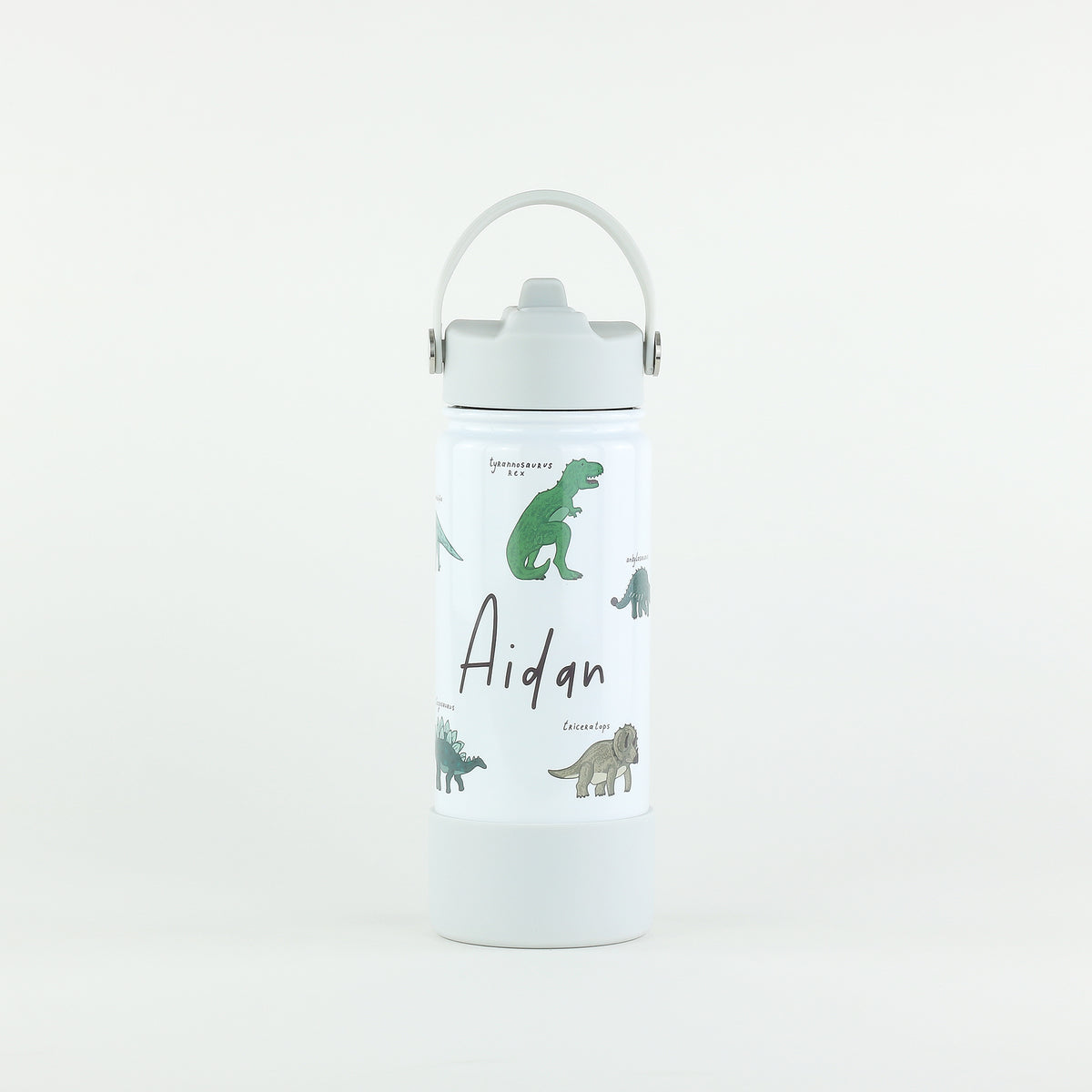 Personalised Water Bottle 500ml - Dinosaurs