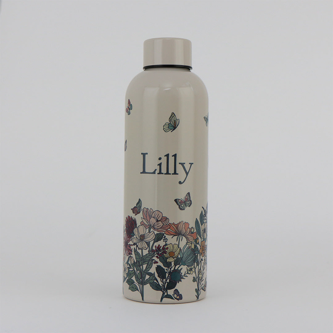 Chubby Bottle 500ml - Flowers