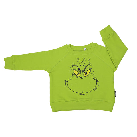 The Grinch Sweatshirt - Grinch Face