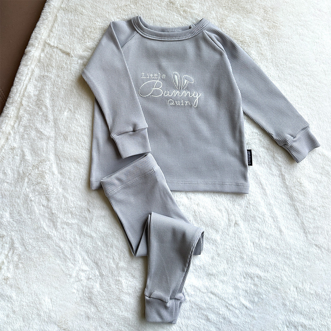 Little Bunny Personalised Ribbed Set