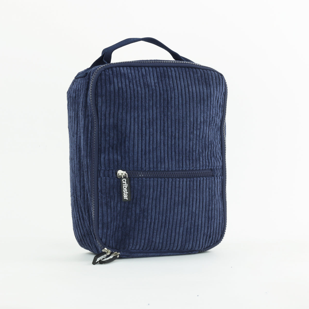 Corduroy Lunch Bag - Navy Blue