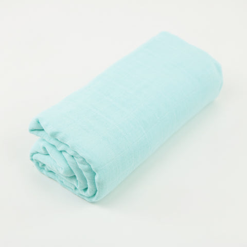 Muslin Swaddle - Pastel Mint
