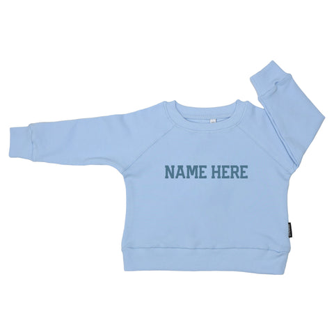 SPECIAL BUY - Personalised Sweatshirt - Baby Blue