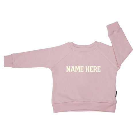 SPECIAL BUY - Personalised Sweatshirt - Dusty Pink