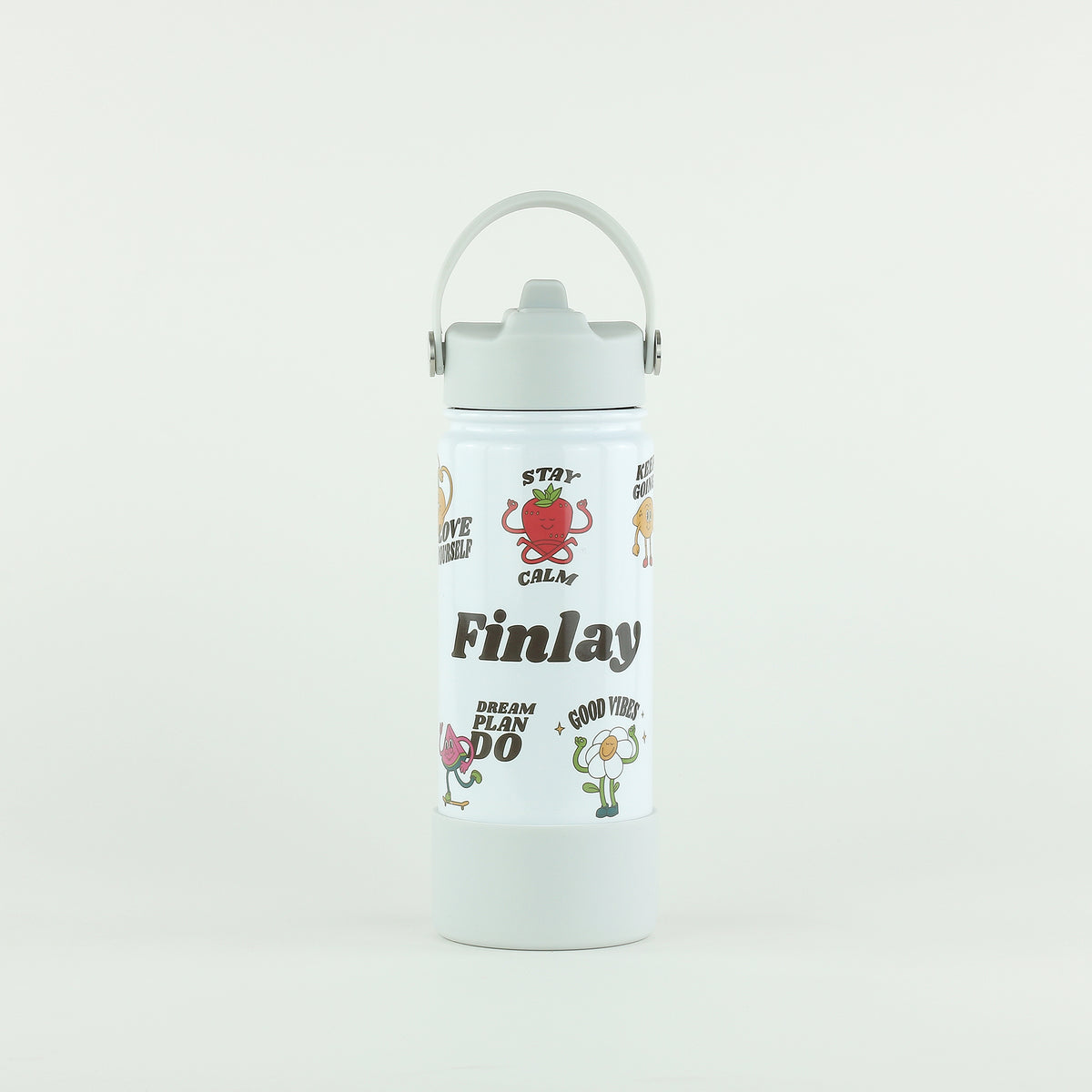 Personalised Water Bottle 500ml - Positivity