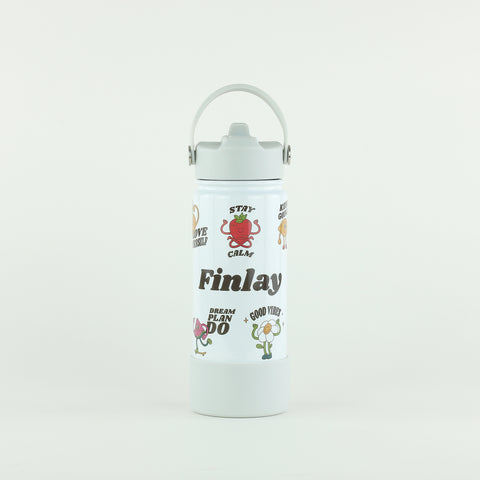 Personalised Water Bottle 500ml - Positivity