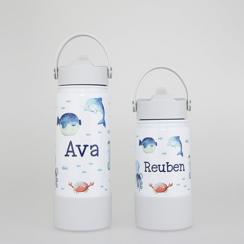 Personalised Water Bottle - Under the Sea