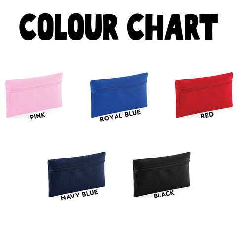 Personalised Rainbow Name Pencil Case