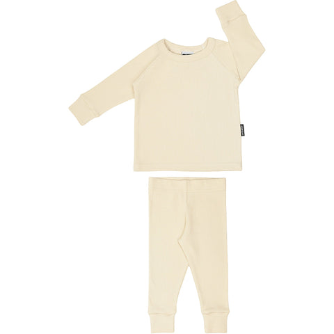 Ribbed Set - Cream