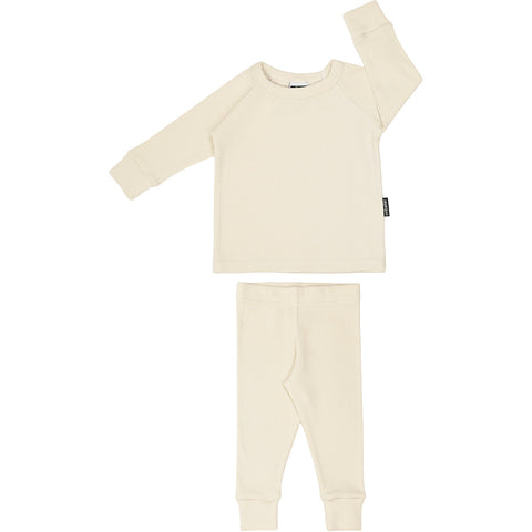 Ribbed Set - Cream