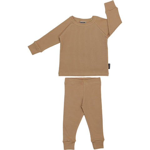 Ribbed Set - Latte