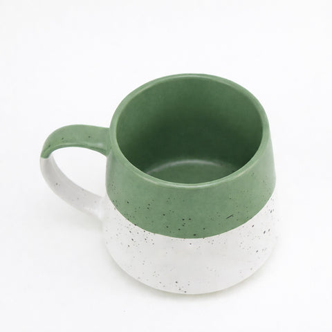 Personalised Engraved 2-Tone Flecked Mug - Sage