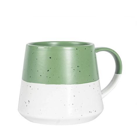 Personalised Engraved 2-Tone Flecked Mug - Sage
