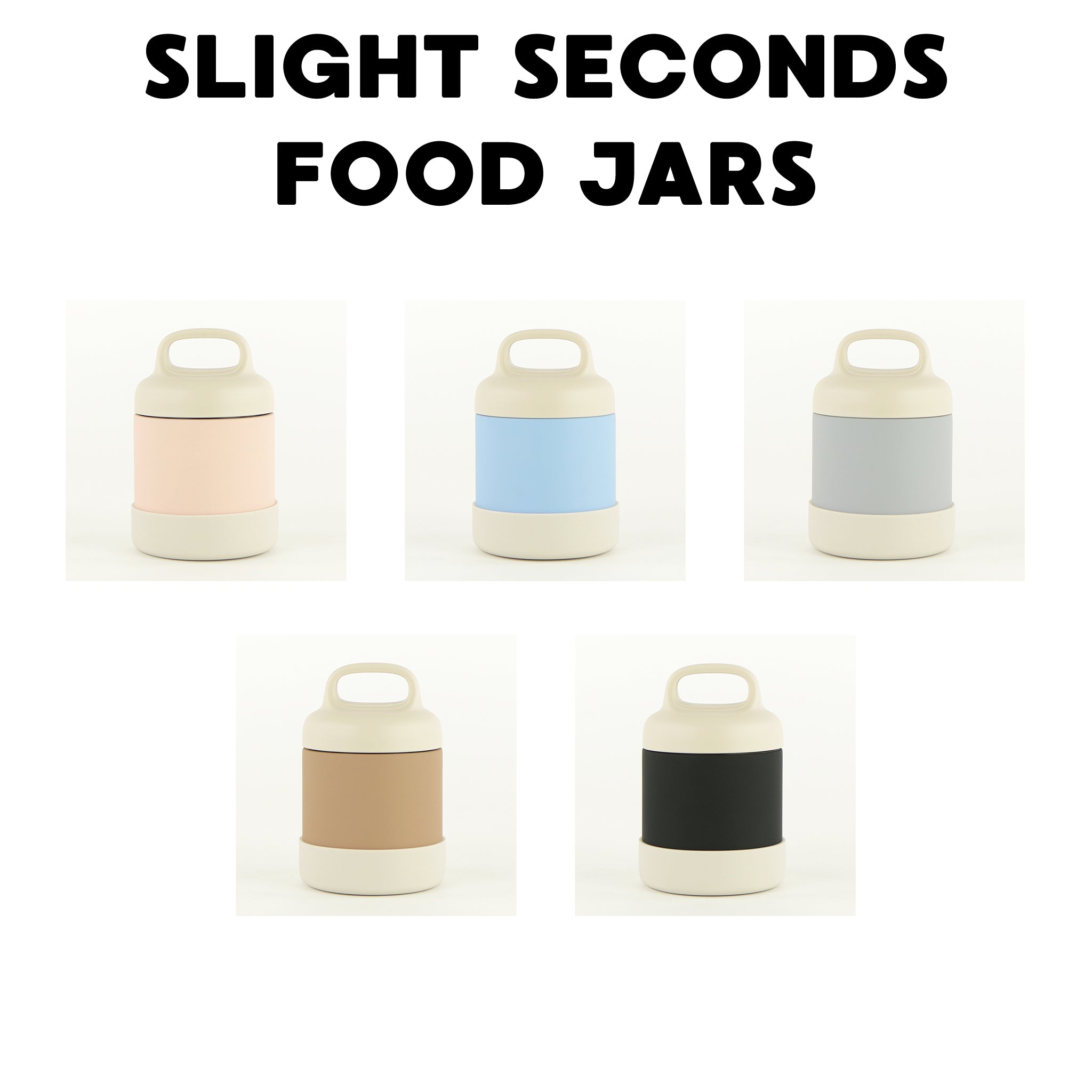 SLIGHT SECONDS - Food Jars - Various Colours