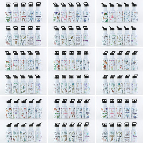 Personalised Single Wall Pookie Water Bottle - 500ml - Air Transport