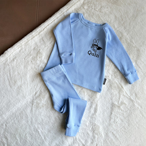 Super Bunny Personalised Ribbed Set