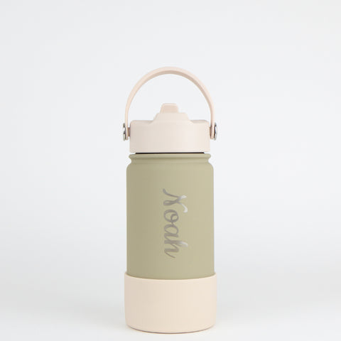 Water Bottle 400ml - Pistachio Cream
