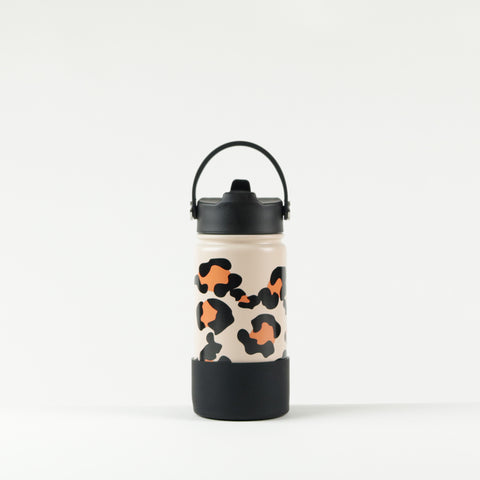 Water Bottle 400ml - Leopard Print