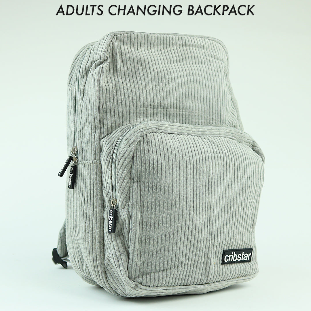 Adults Changing Backpack - Cloudy Grey