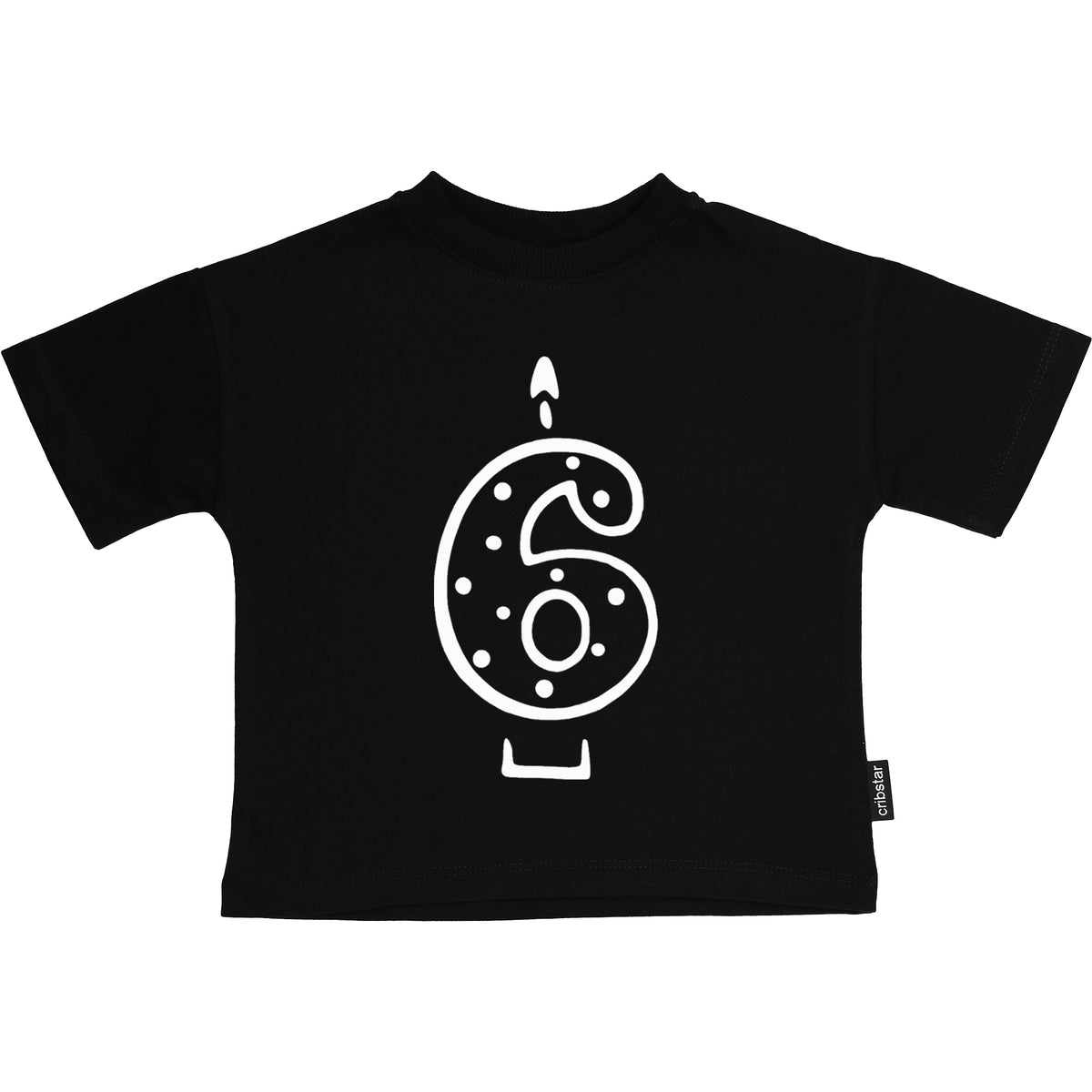 6th Birthday Candle T-Shirt