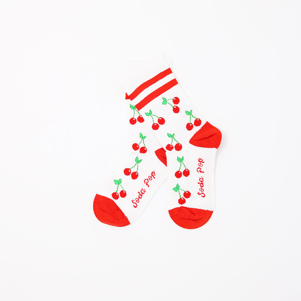 Cherry Sporty Kids Socks