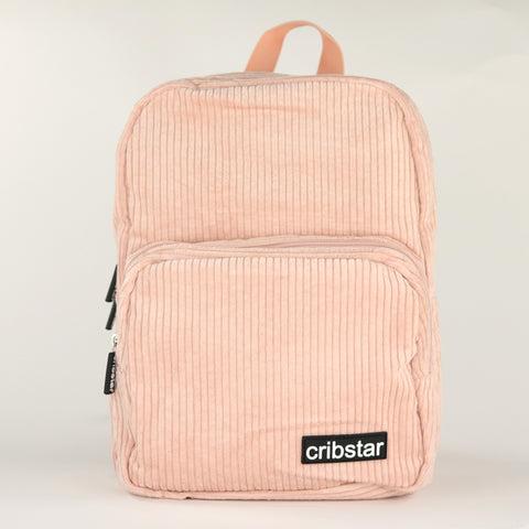 Corduroy Kids Backpack - Peachy Pink