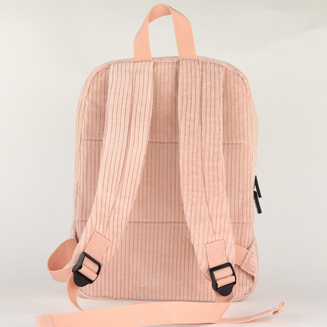 Corduroy Kids Backpack Peachy Pink cribstar