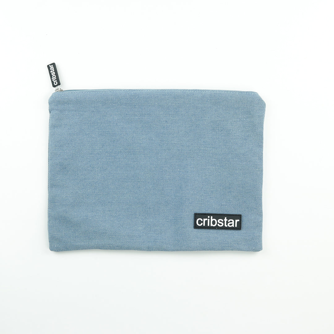 Denim Multiuse Clutch Bag - Classic Denim
