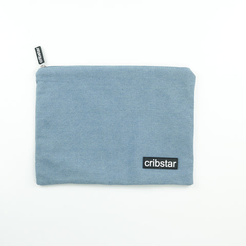 Denim Multiuse Clutch Bag - Classic Denim