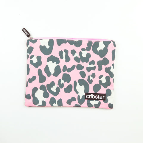 Multiuse Clutch Bag - Pink Leopard