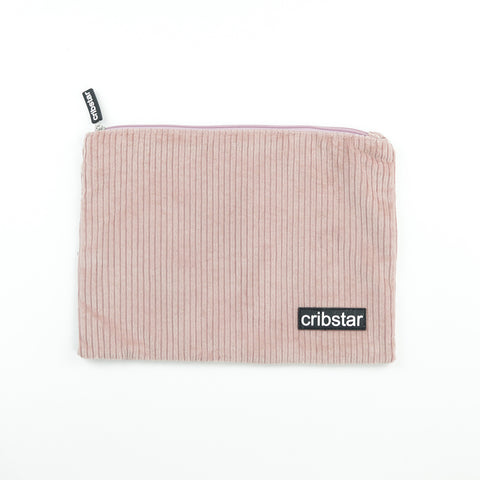 Corduroy Multiuse Clutch Bag - Rose