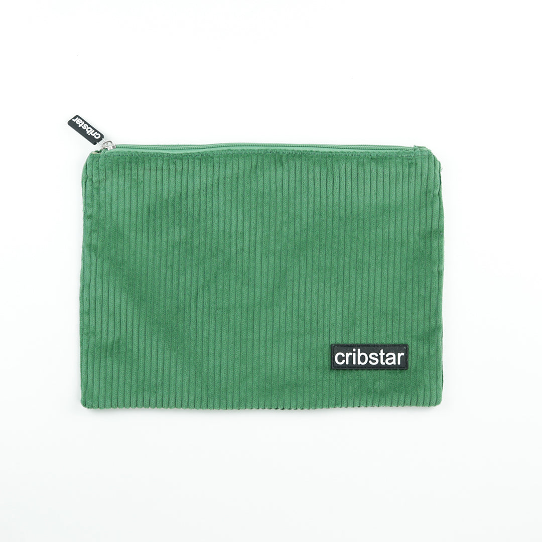 Corduroy Multiuse Clutch Bag - Vintage Green