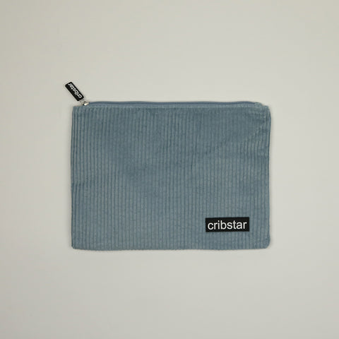 Corduroy Multiuse Clutch Bag - Blue