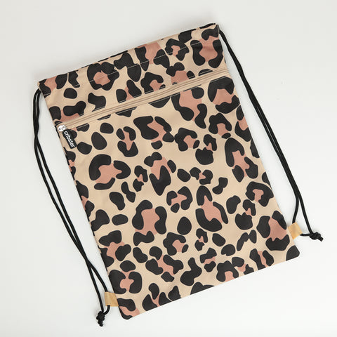 Drawstring Bag -Printed- Leopard