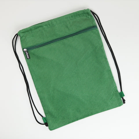 Drawstring Bag - Corduroy - Vintage Green